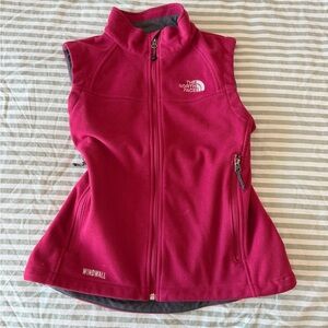 The North Face Magenta WindWall Vest